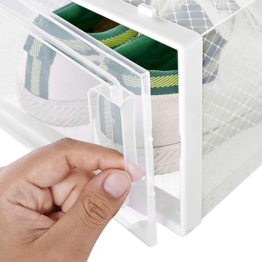 Modularni regal s pretincima BOXIFY, bijela