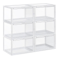 Modularni regal s pretincima BOXIFY, bijeli