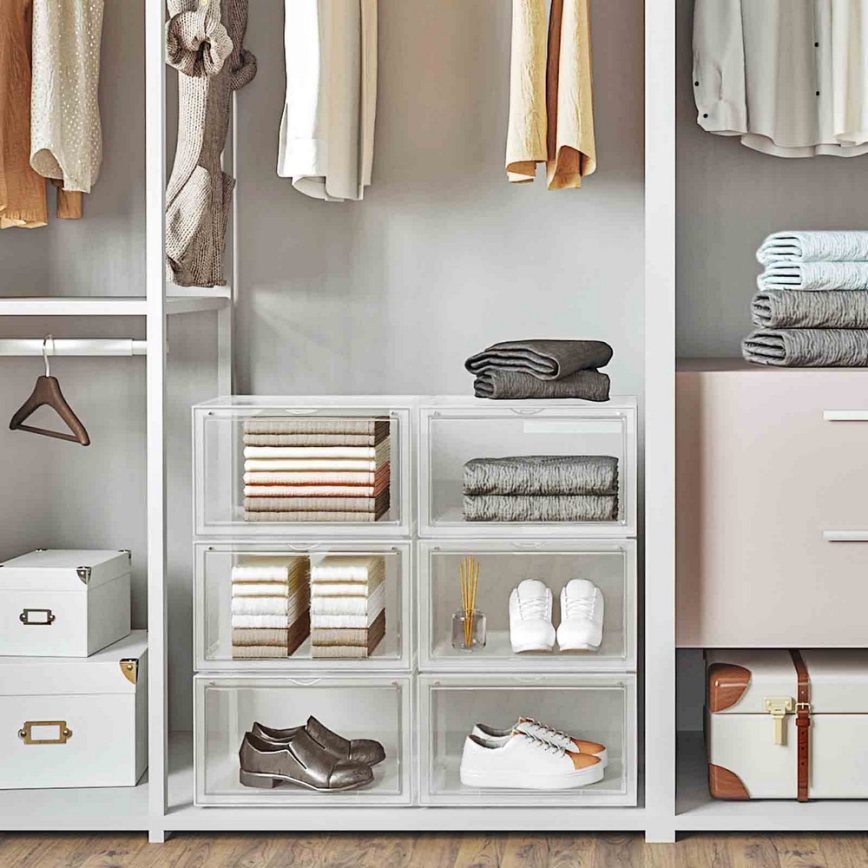 Modularni regal s pretincima BOXIFY, bijeli