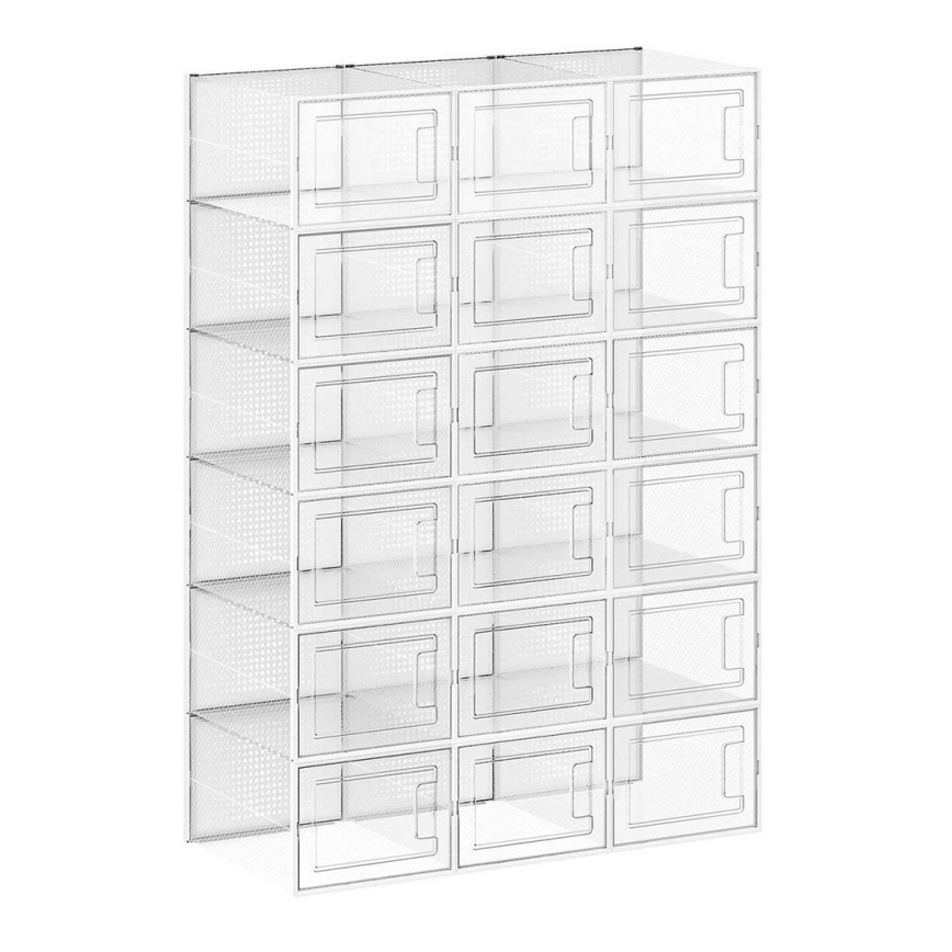 Modularni regal s pretincima BOXIFY, bijeli