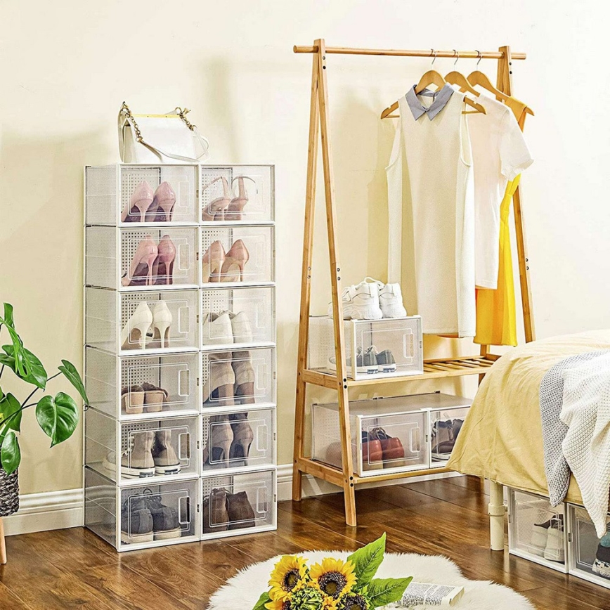 Modularni regal s pretincima BOXIFY, bijeli