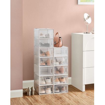 Modularni regal s pretincima BOXIFY, bijeli