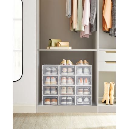 Modularni regal s pretincima BOXIFY, bijeli