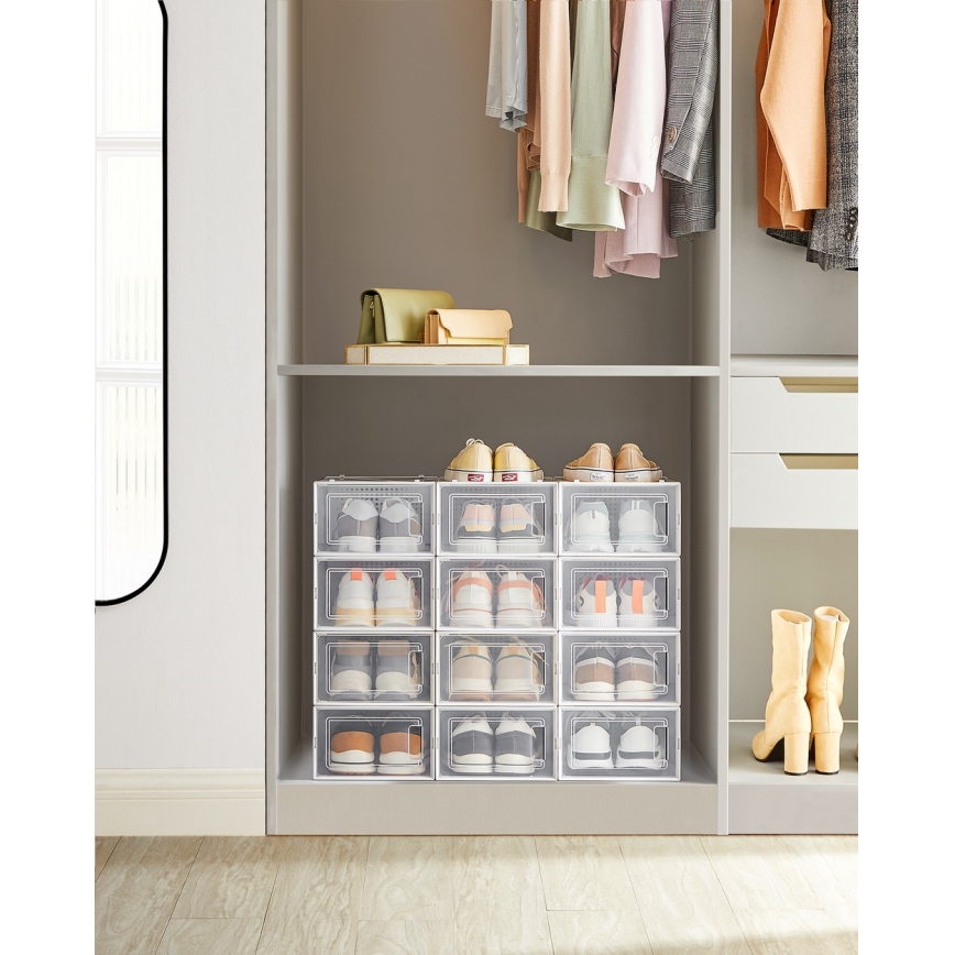 Modularni regal s pretincima BOXIFY, bijeli