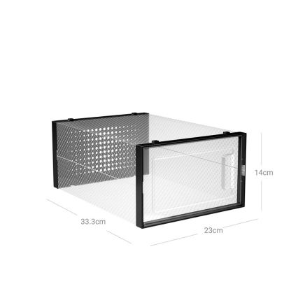 Modularni regal s pretincima BOXIFY crni