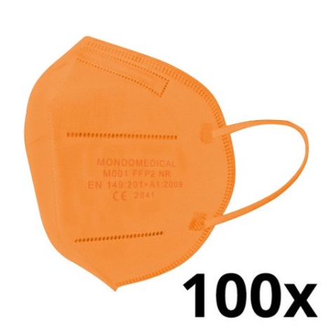 Mondo Medical Zaštitna maska FFP2 NR Orange 100kom