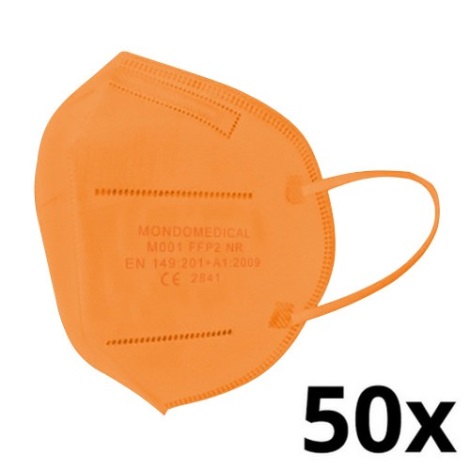 Mondo Medical  Zaštitna maska FFP2 NR Orange 50kom