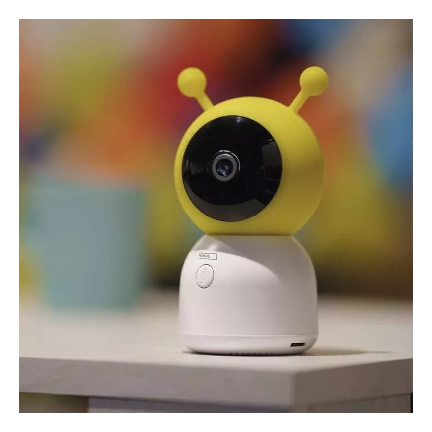 Monitor za bebe s ekranom GoSmart 5V Wi-Fi Tuya