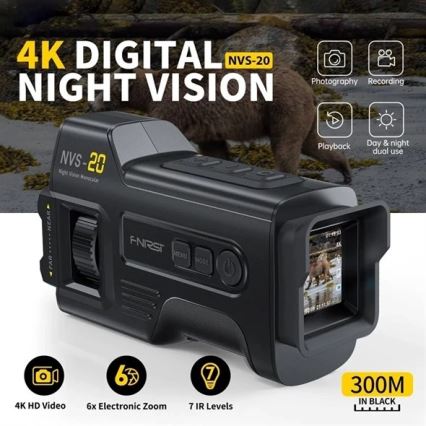 Monokularni dalekozor s noćnim viđenjem 6x25 2000 mAh