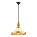MONZA viseća lampa 1xE27/40W/230V pr. 30 cm krem/zlato