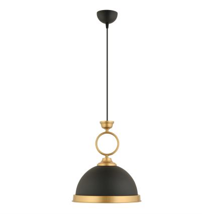 MONZA visilica 1xE27/40W/230V promjer 30 cm crna/bronzina