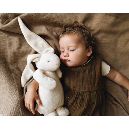 Moonie - Zec za uspavljivanje s melodijom i svjetlom 2.0 organsko cappuccino