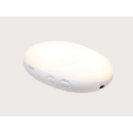 Moonie - Zec za uspavljivanje s melodijom i svjetlom 2.0 organsko cappuccino