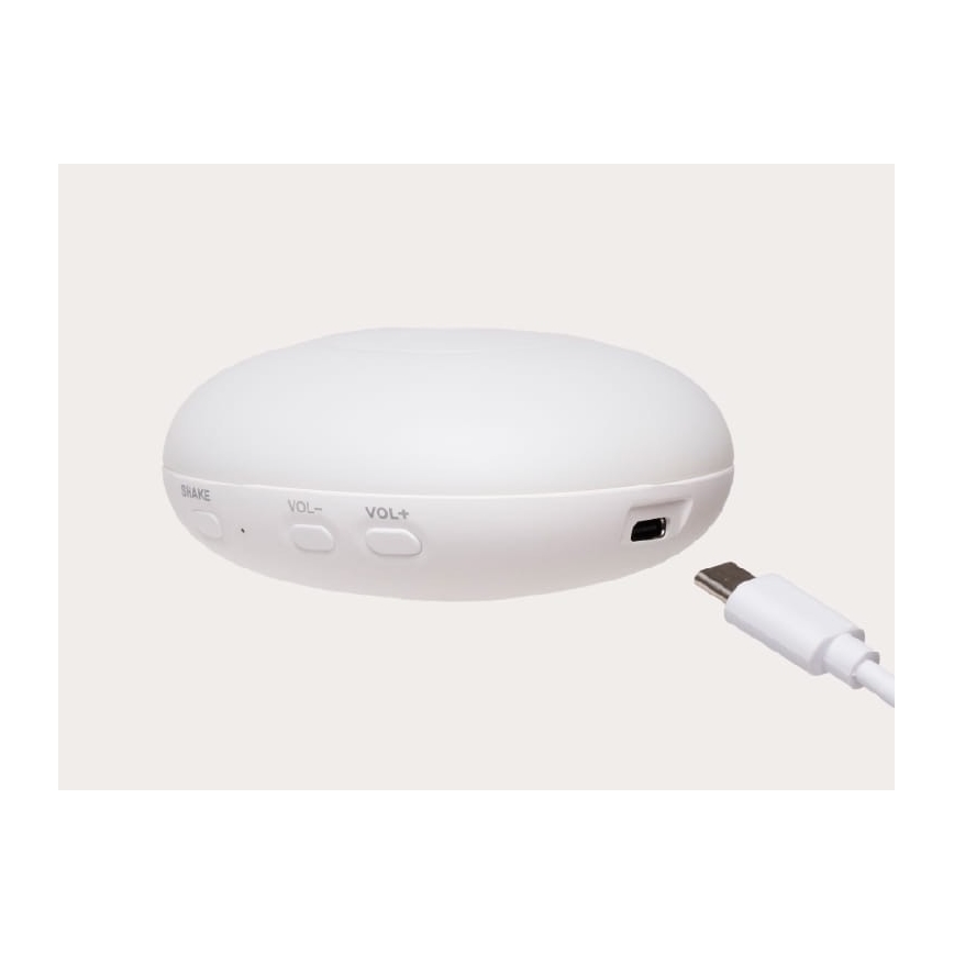 Moonie - Zec za uspavljivanje s melodijom i svjetlom 2.0 organsko cappuccino