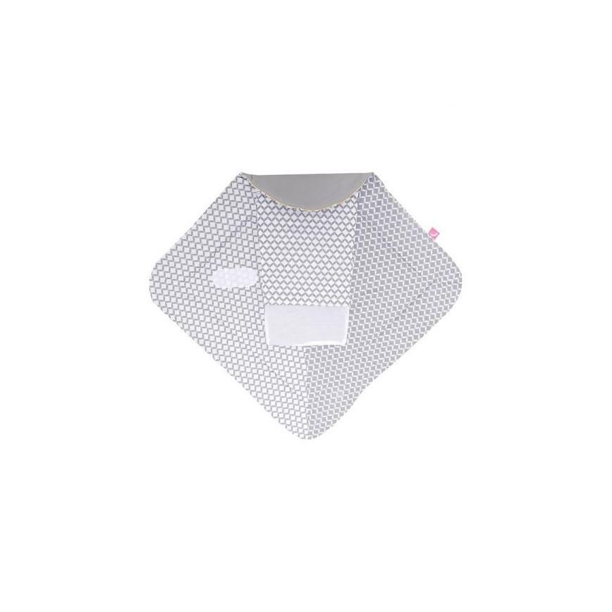 MOTHERHOOD - Jastuk za bebe s uloškom od kokosa CLASSICS 75x75 cm siva