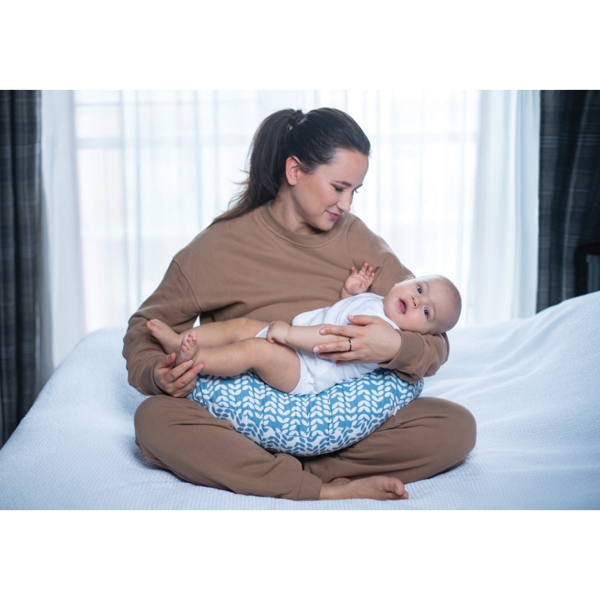 MOTHERHOOD - Jastuk za dojenje CLASSICS plava