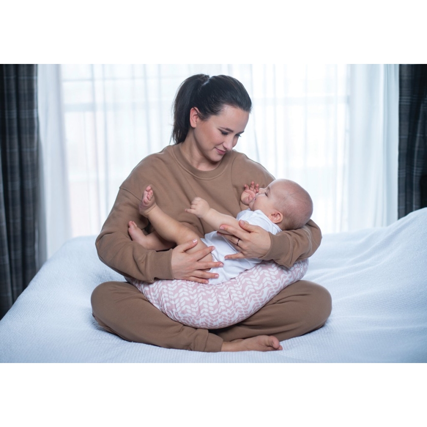 MOTHERHOOD - Jastuk za dojenje CLASSICS ružičasta