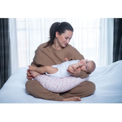 MOTHERHOOD - Jastuk za dojenje CLASSICS ružičasta