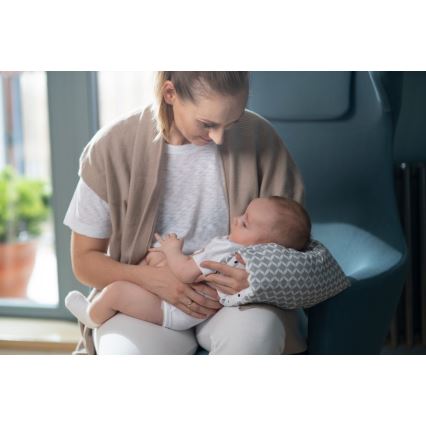 MOTHERHOOD - Jastuk za dojenje za ruku Grey Classics