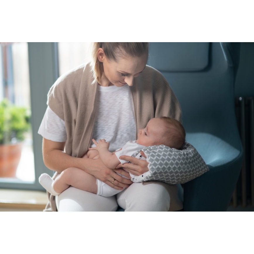MOTHERHOOD - Jastuk za dojenje za ruku Grey Classics