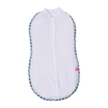 MOTHERHOOD - Jastuk za povijanje Zip & swaddle CLASSICS 2,5-5 kg plava