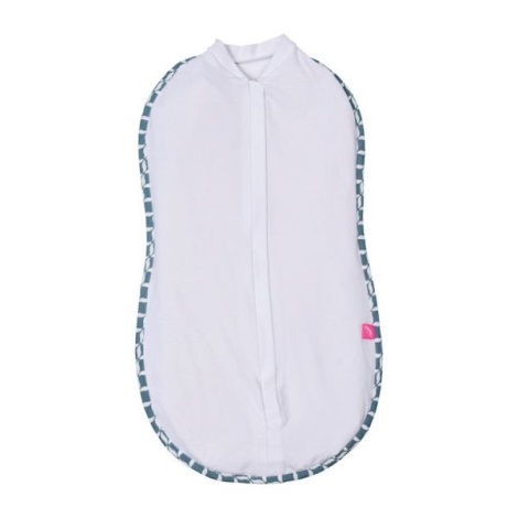 MOTHERHOOD - Jastuk za povijanje Zip & swaddle CLASSICS 2,5-5 kg plava