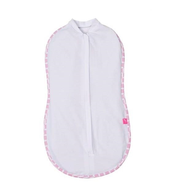 MOTHERHOOD - Jastuk za povijanje Zip & swaddle CLASSICS 2,5-5 kg ružičasta