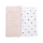 MOTHERHOOD - Prekrivač od muslina 2kom Pink Squares 100x120 cm