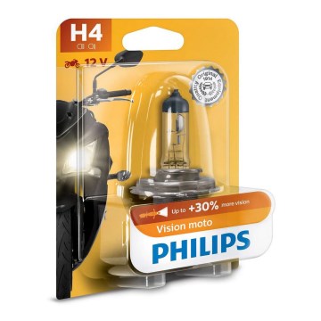 Moto žarulja Philips VISION MOTO 12342PRBW H4 P43t-38/60/55W/12V 3200K