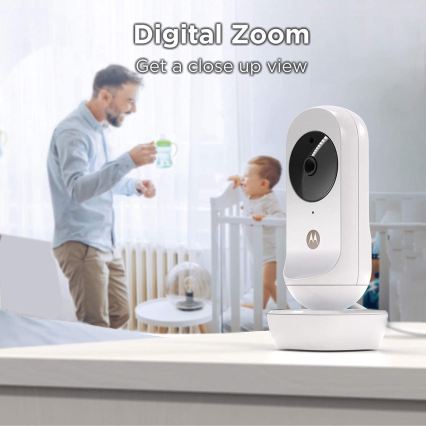 Motorola VM35-2 - Punjivi dječji monitor s 2 kamerama i baterijom od 2000 mAh