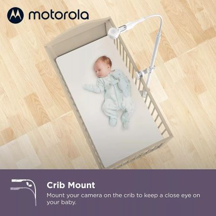 Motorola VM65X - Pametni punjivi monitor za bebe Wi-Fi