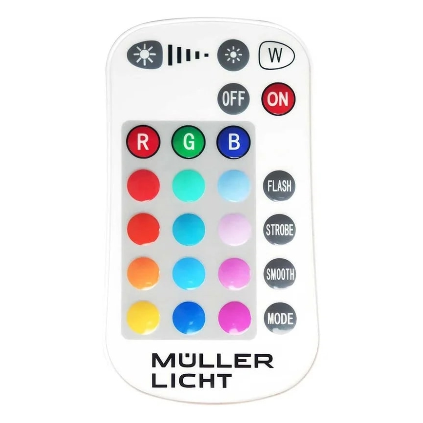 Müller-Licht - LED RGBW vanjsko reflektorsko svjetlo s prigušivanjem LED/10W/230V IP65 + daljinski upravljač
