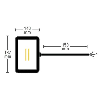 Müller-Licht - LED RGBW vanjsko reflektorsko svjetlo s prigušivanjem LED/10W/230V IP65 + daljinski upravljač