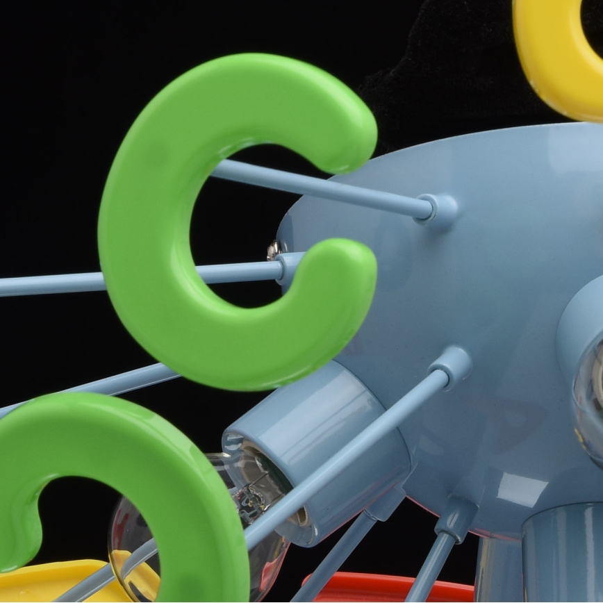 MW-LIGHT - Dječji nadgradni luster KINDER 5xE14/40W/230V