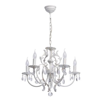 MW-LIGHT - Kristalni luster na lancu CLASSIC 5xE14/60W/230V