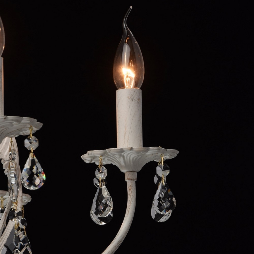 MW-LIGHT - Kristalni luster na lancu CLASSIC 5xE14/60W/230V