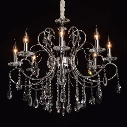MW-LIGHT - Kristalni viseći luster ADELE 8xE14/40W/230V