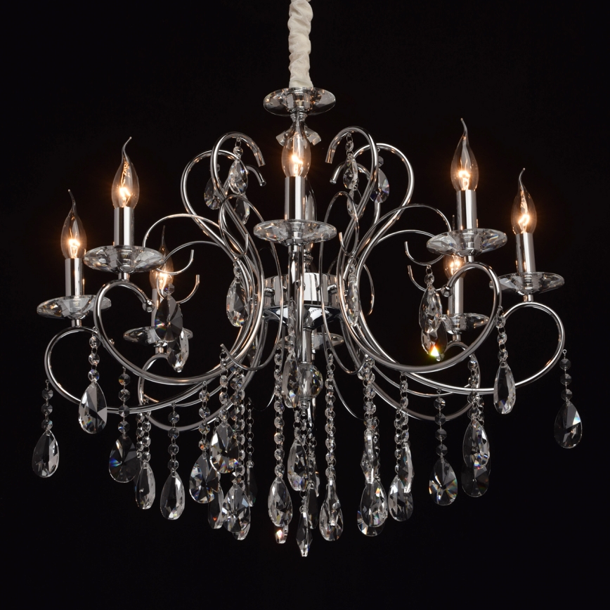 MW-LIGHT - Kristalni viseći luster ADELE 8xE14/40W/230V