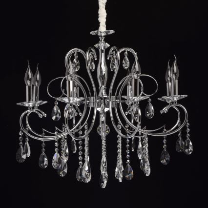 MW-LIGHT - Kristalni viseći luster ADELE 8xE14/40W/230V