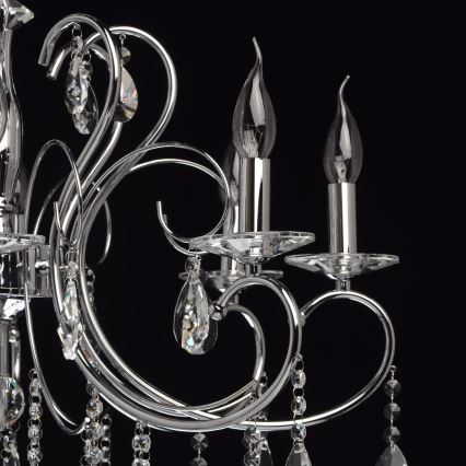 MW-LIGHT - Kristalni viseći luster ADELE 8xE14/40W/230V