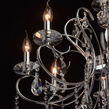 MW-LIGHT - Kristalni viseći luster ADELE 8xE14/40W/230V