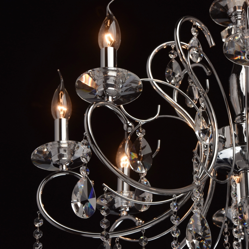 MW-LIGHT - Kristalni viseći luster ADELE 8xE14/40W/230V