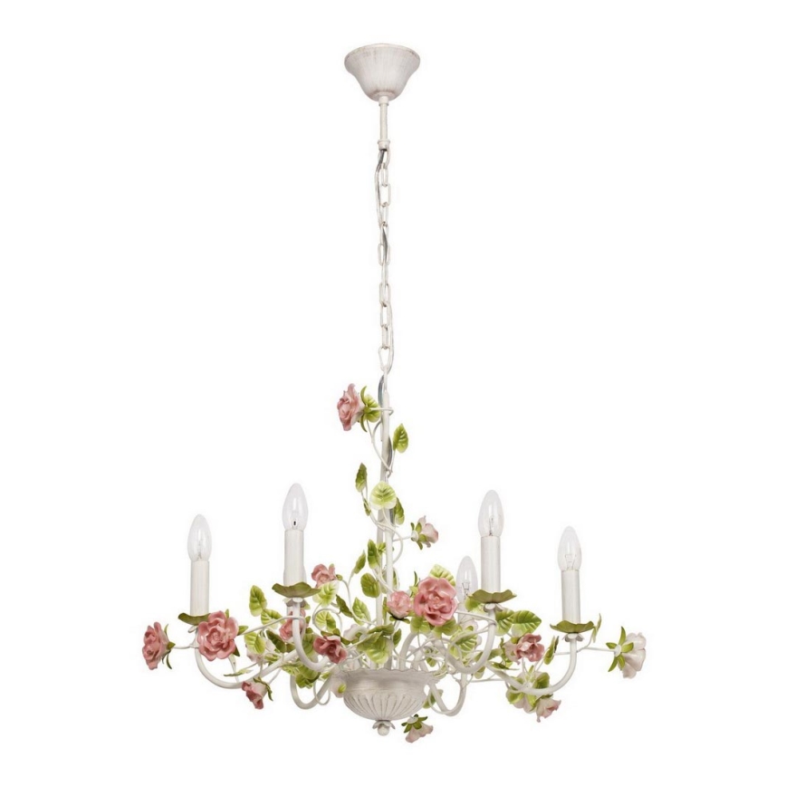 MW-LIGHT - Luster na lancu FLORA PROVENCE 6xE14/40W/230V