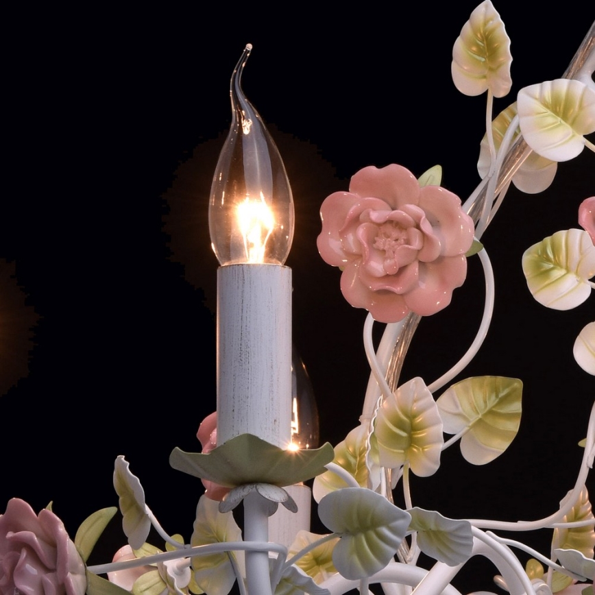 MW-LIGHT - Luster na lancu FLORA PROVENCE 6xE14/40W/230V