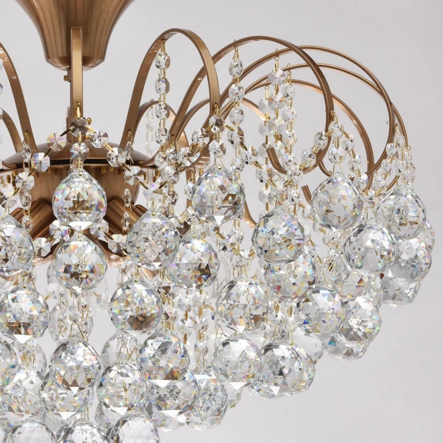 MW-LIGHT - Nadgradni luster CRYSTAL 8xE14/60W/230V