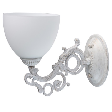 MW-LIGHT - Zidna svjetiljka CLASSIC 1xE27/60W/230V bijela