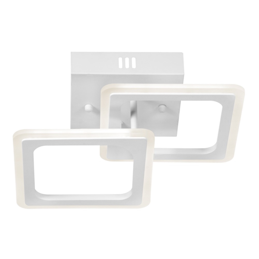 Nadgradni luster 2xLED/20W/230V bijela