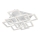 Nadgradni luster 9xLED/20W/230V bijela