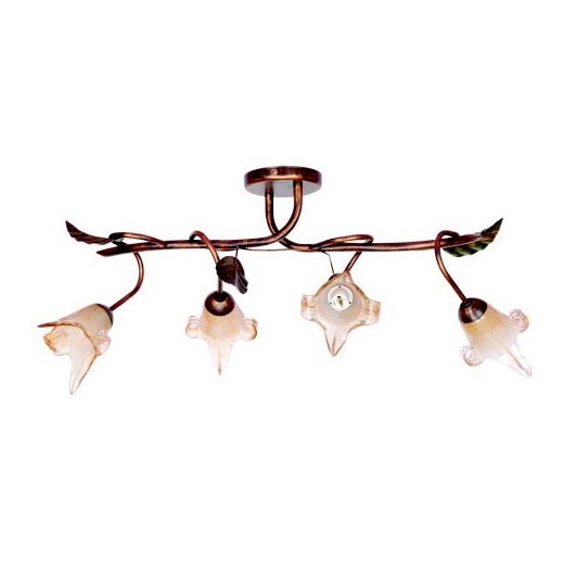 Nadgradni luster ANIA 4xE14/40W/230V
