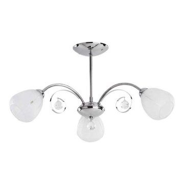 Nadgradni luster APOLLO 3xE14/10W/230V sjajni krom